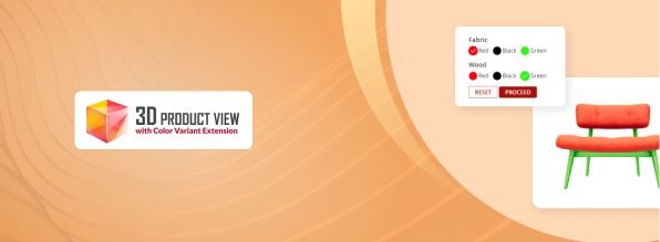 3D Product View with Color Variant Extension for Magento 2
