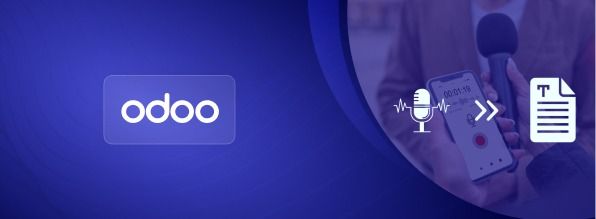 Odoo Voice to Text Chatter