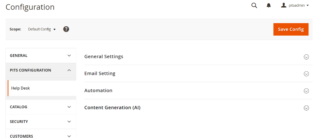 Help Desk Extension with AI integration 