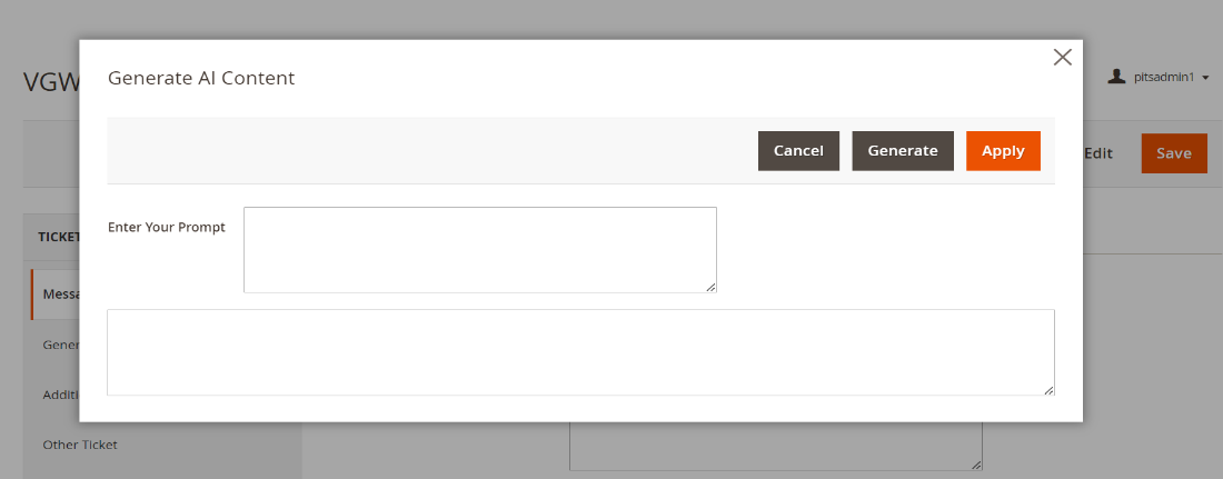Help Desk Extension with AI integration 