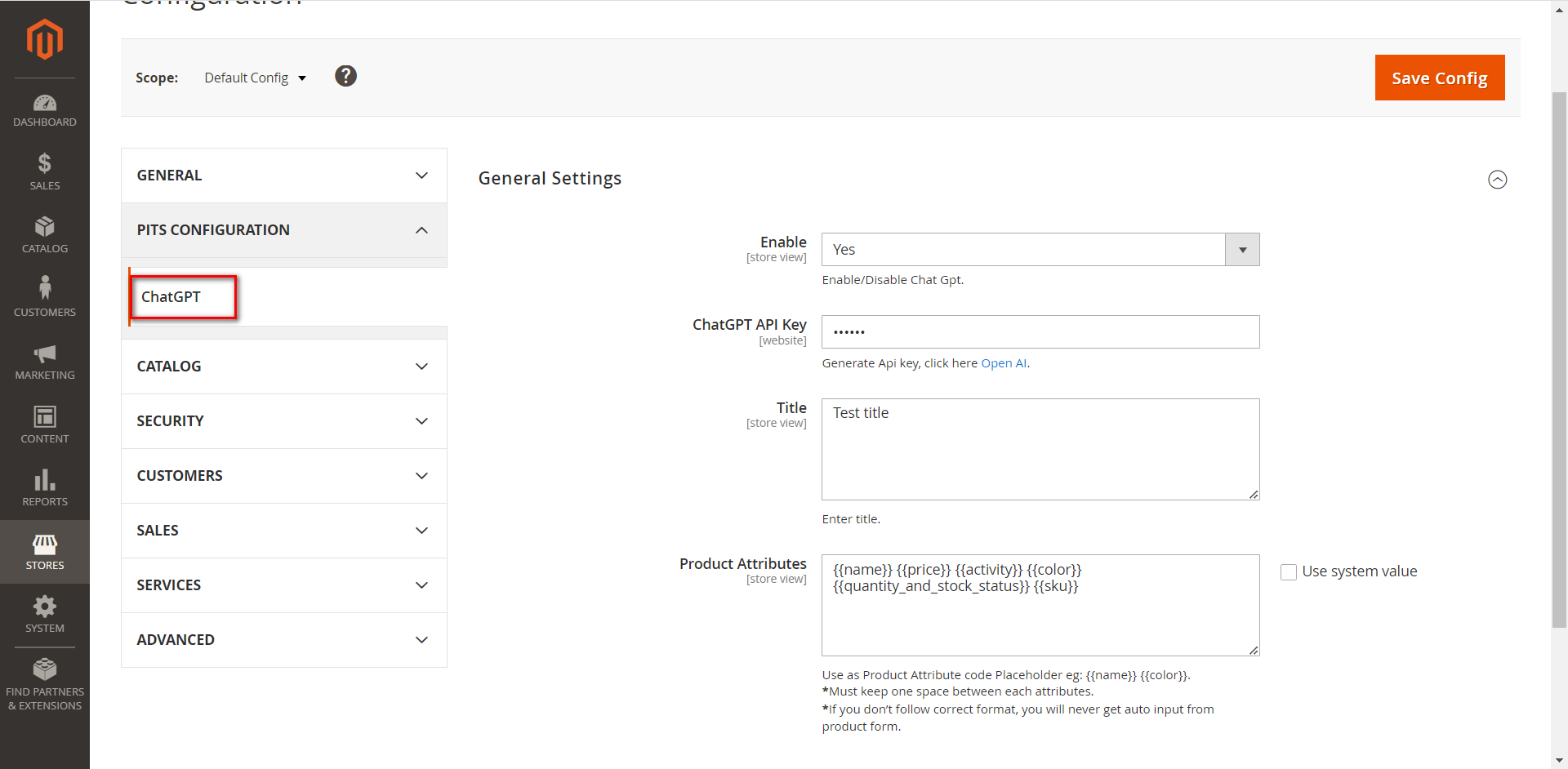 ChatGPT AI Product Content Generator for Magento 2