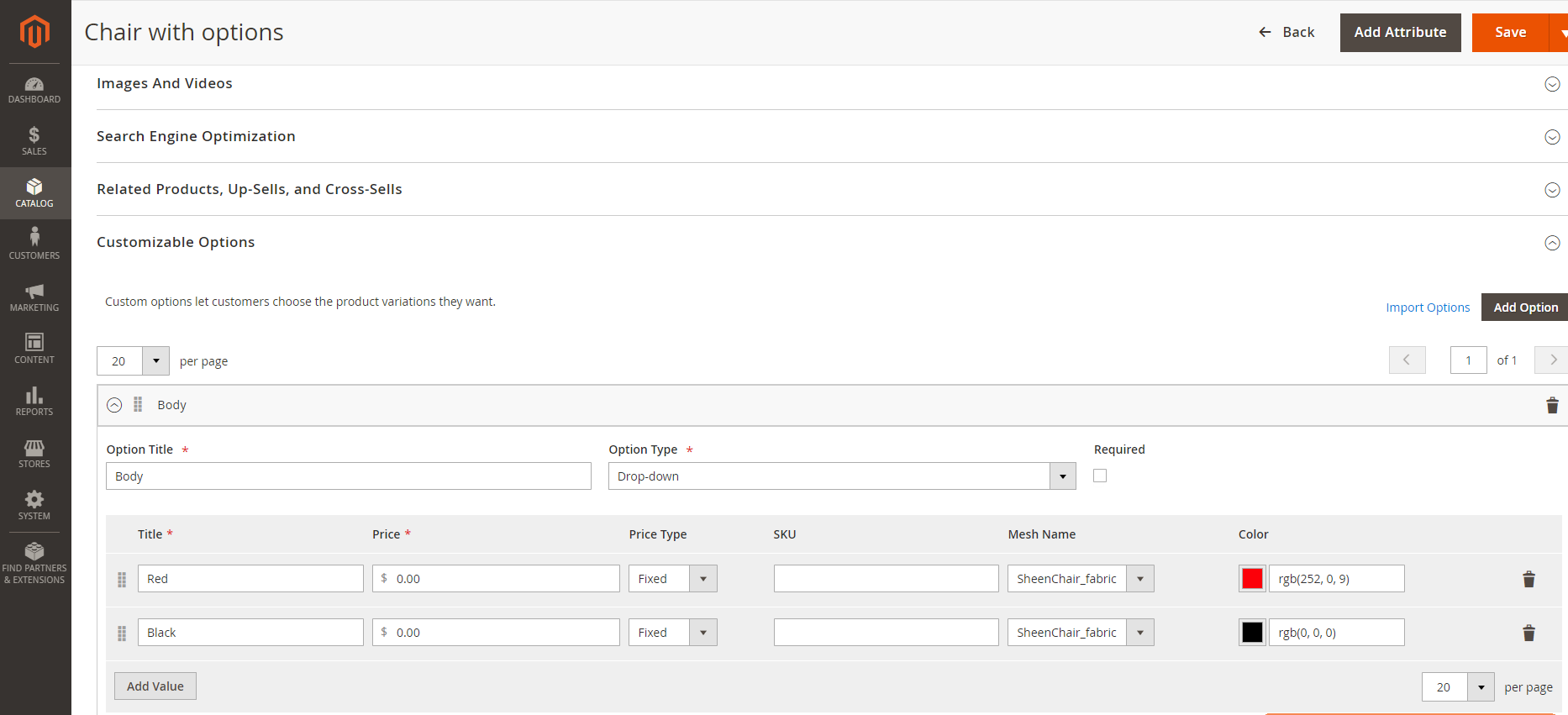 3D Product View with Color Variant Extension for Magento 2