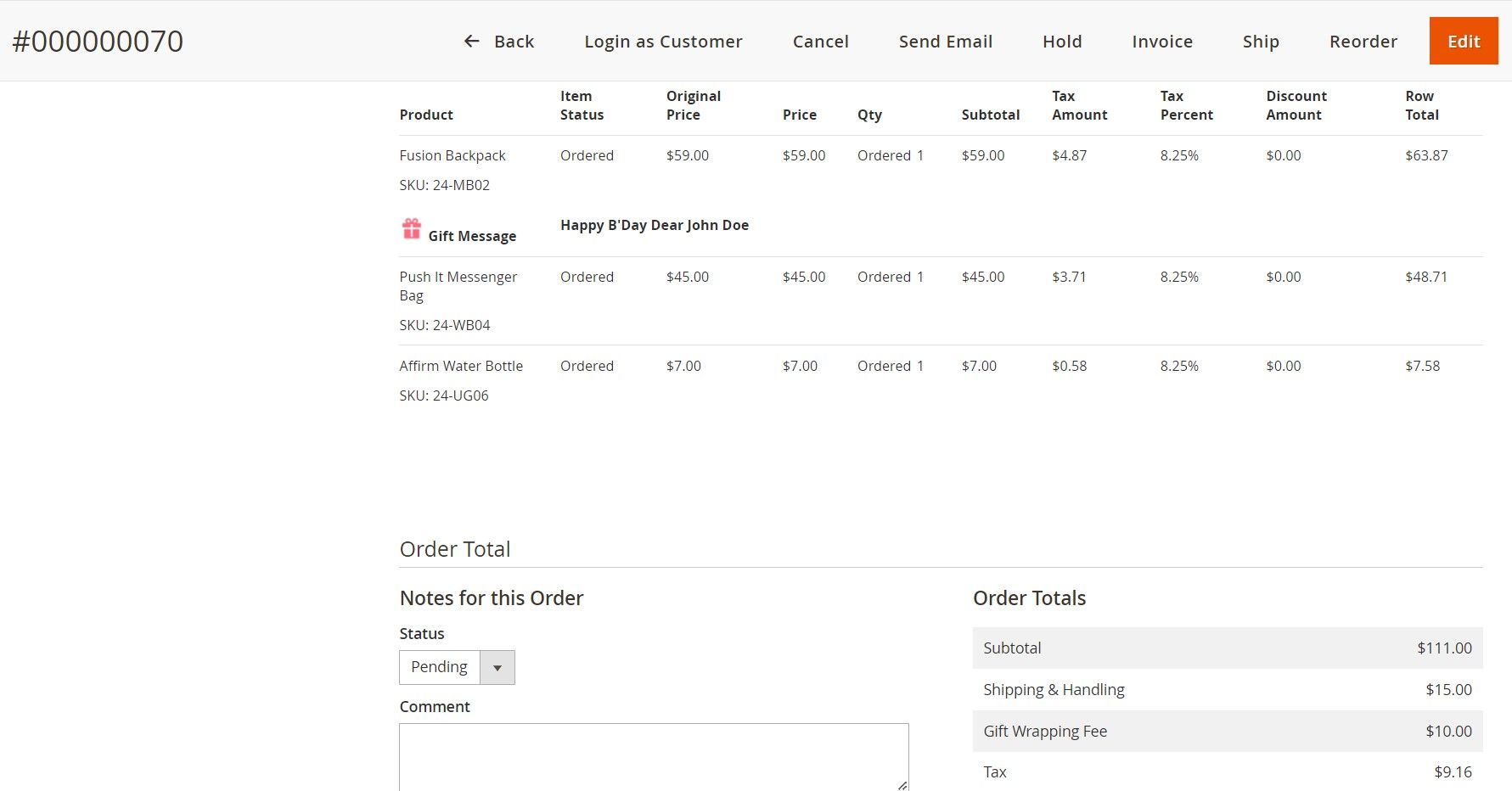 Magento 2 Gift Wrap Extension