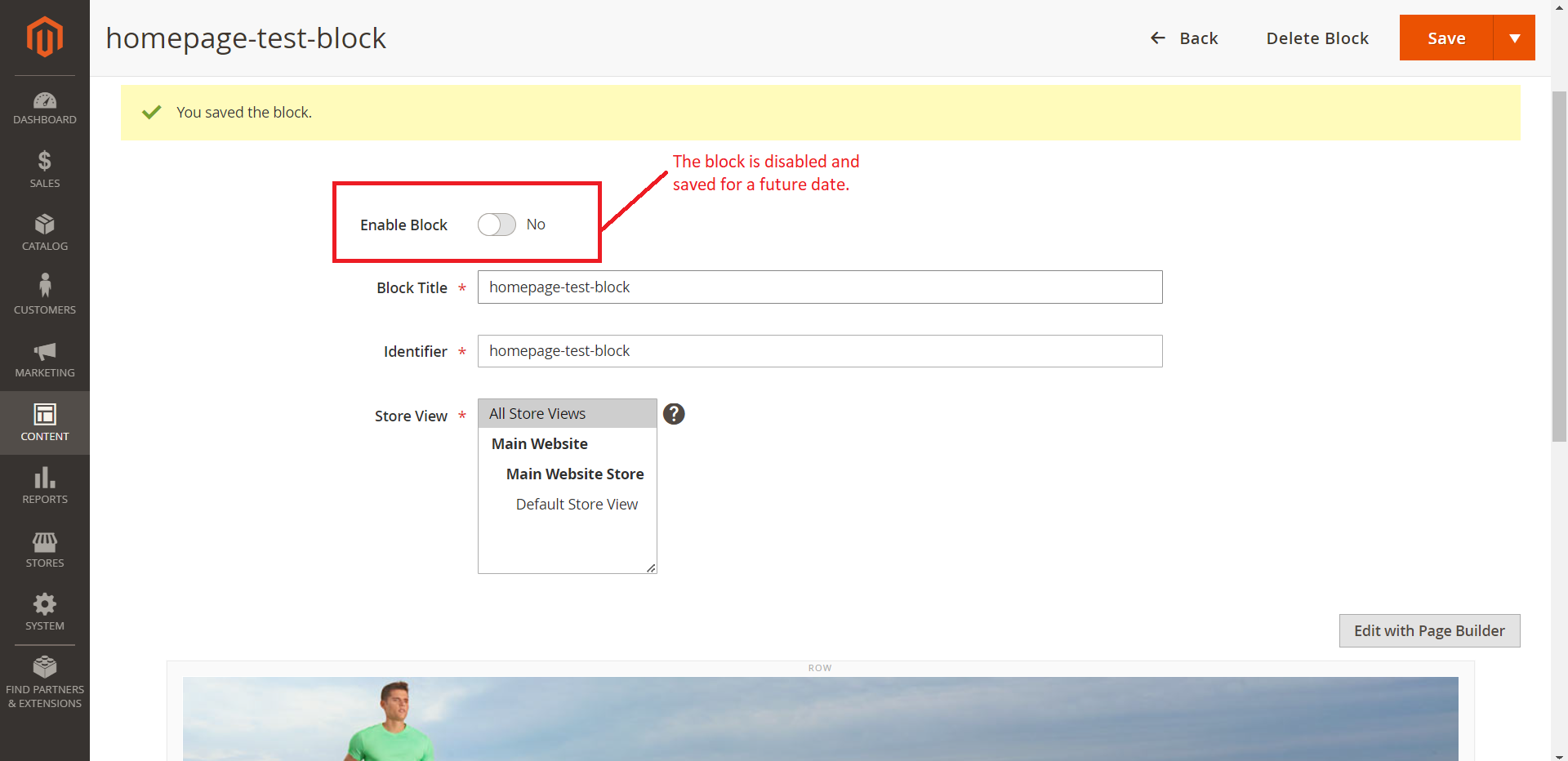 CMS Block Rules Extension for Magento 2