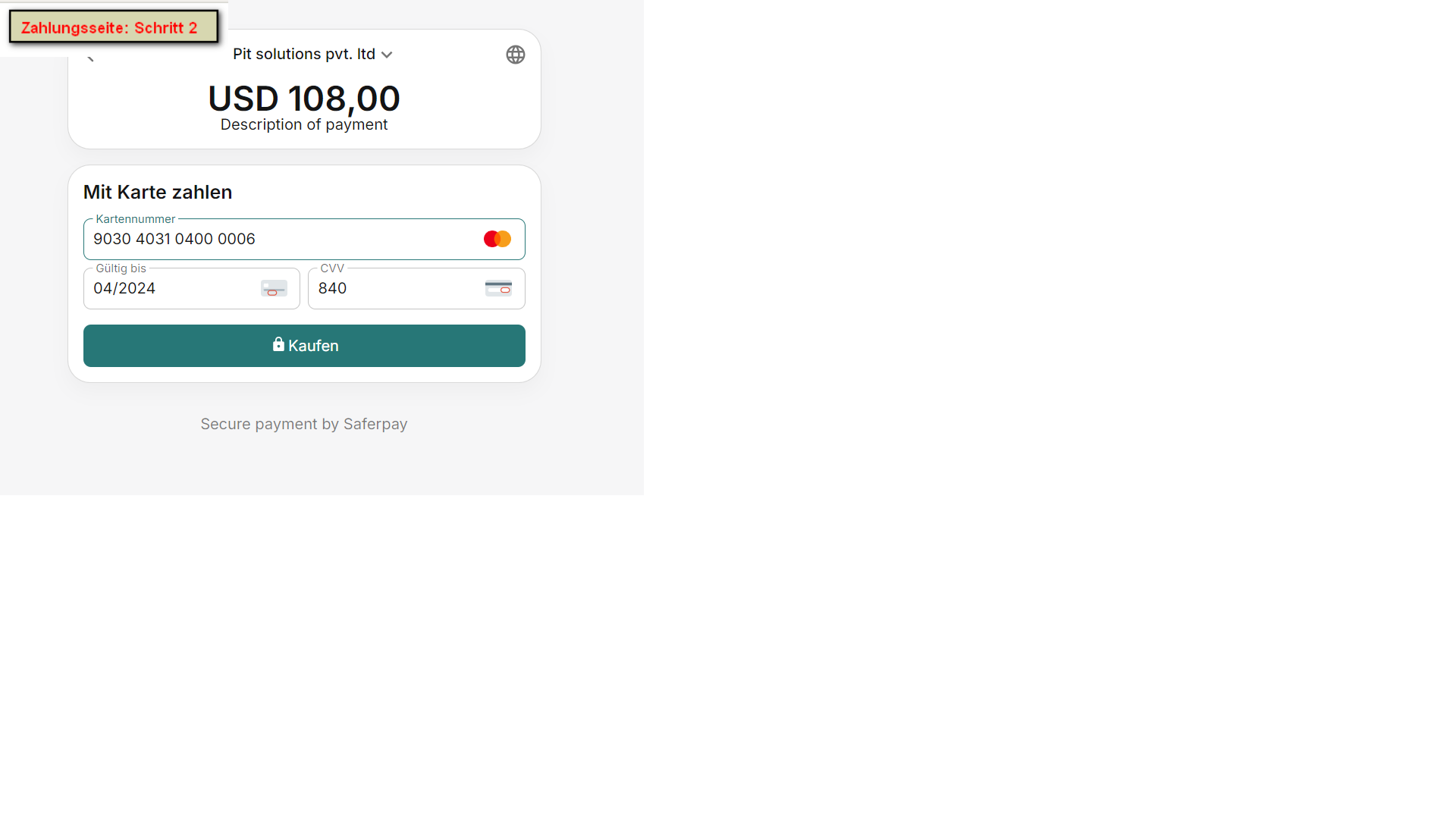 Magento 2 Saferpay Payment Extension