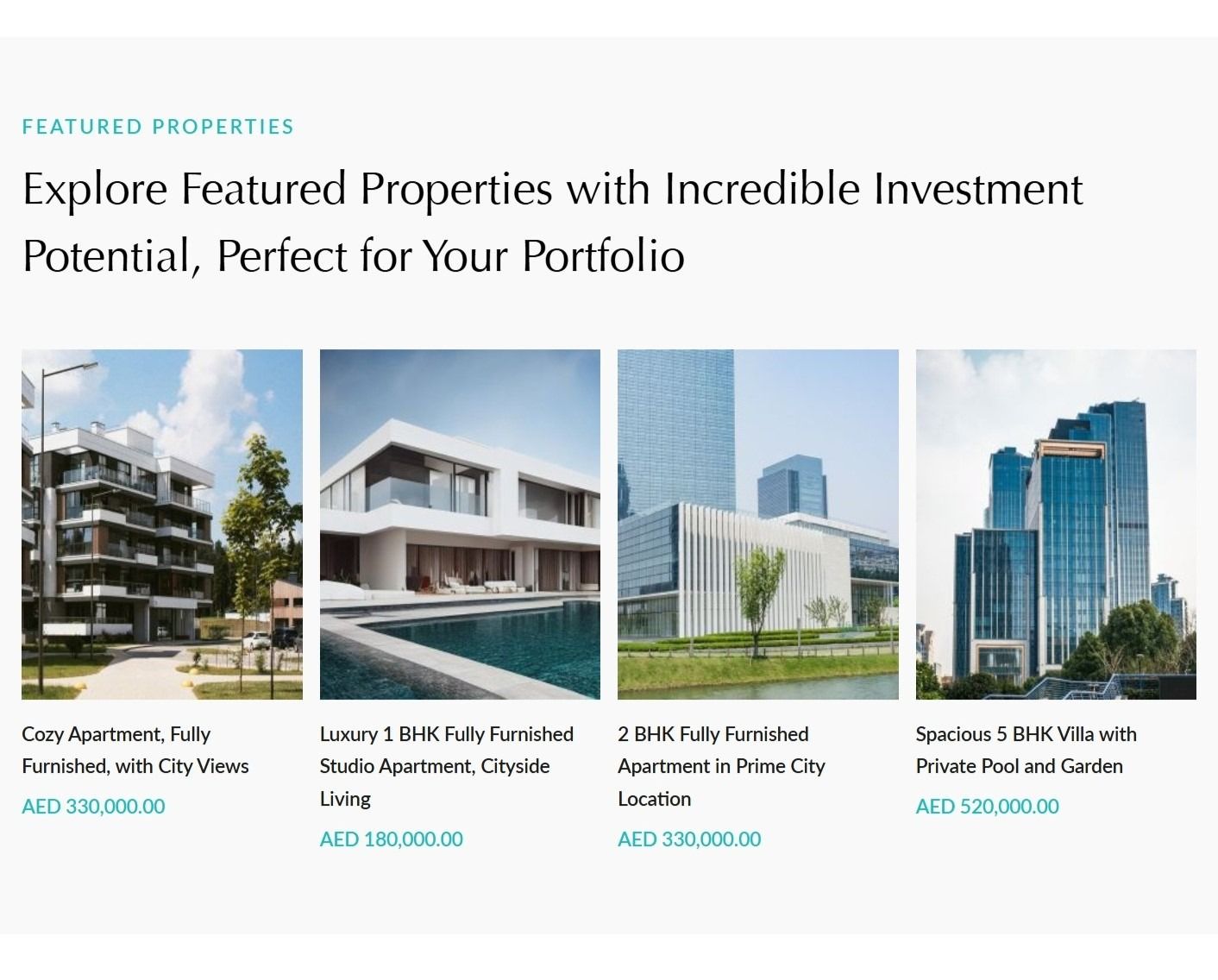 seo optimized real estate portal small banner