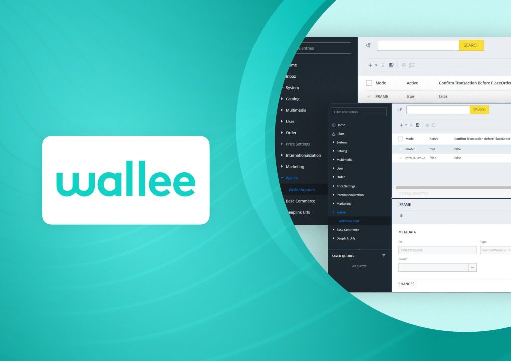 wallee Zahlungslösung für SAP-Commerce-Cloud