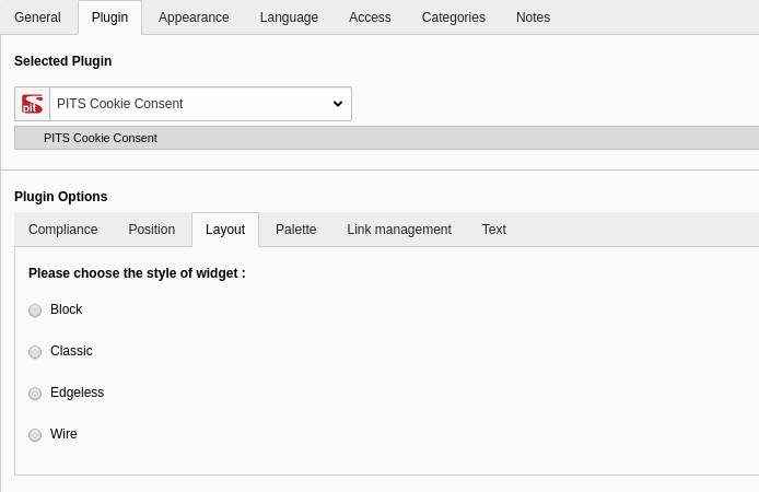 Typo3 PITS Cookie Consent
