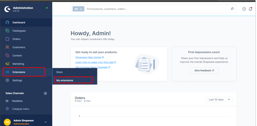 Information Message Banner for Shopware
