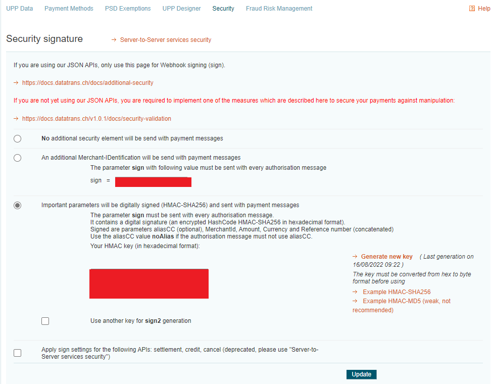 Odoo Datatrans Payment Provider
