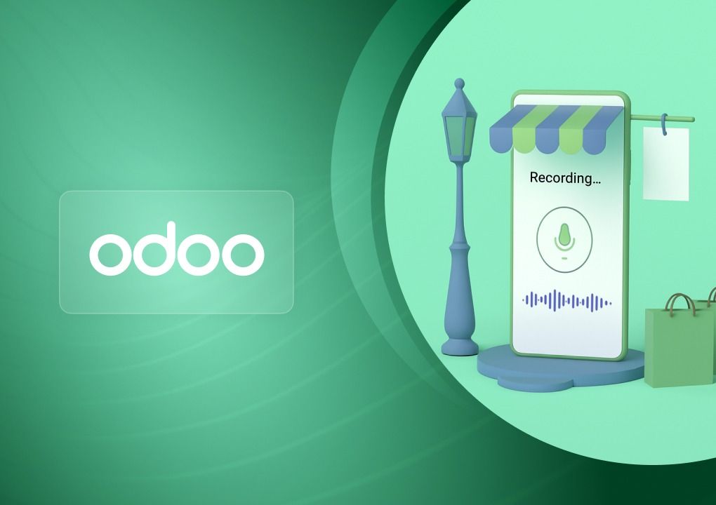 Odoo Ecommerce Voice Search