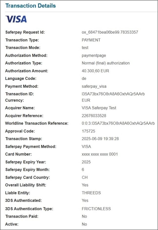 OXID eShop Saferpay Payment Plugin