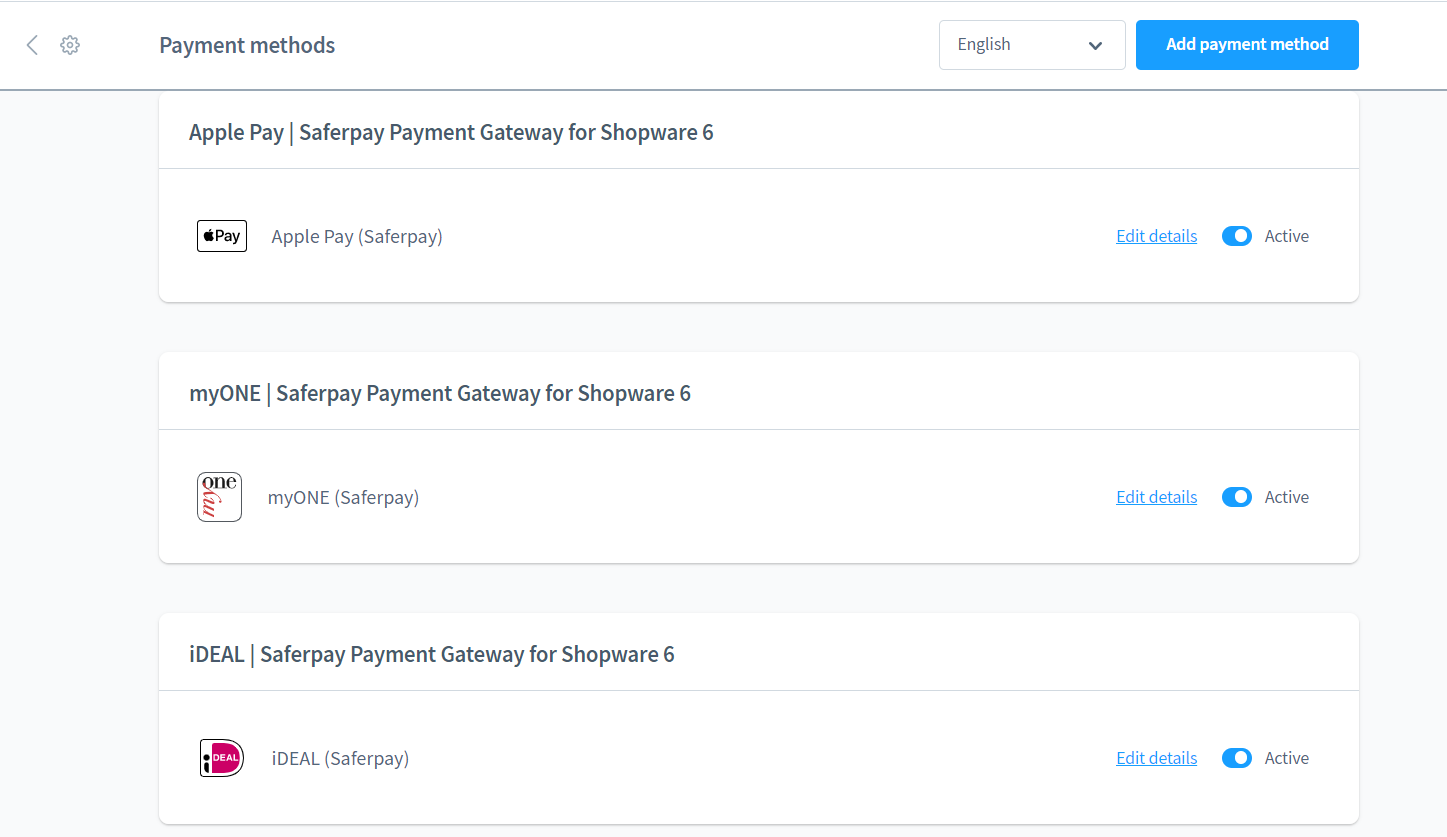 Saferpay Extension for Shopware 6