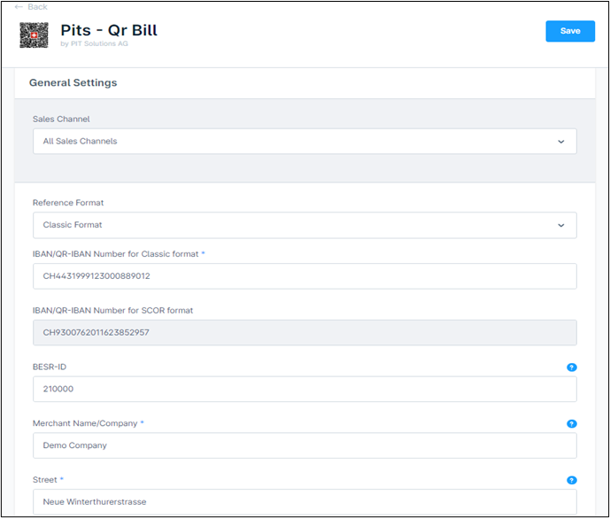 Shopware QR-Slip Schweiz