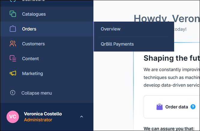 Shopware QR-Slip Schweiz