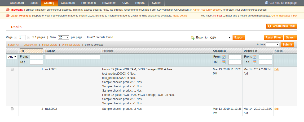 Magento 1 Advanced WebApp