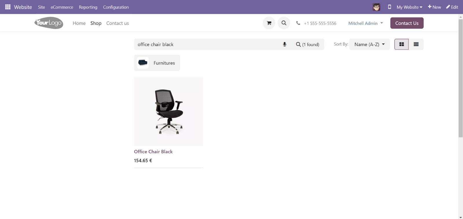 Odoo Ecommerce Voice Search