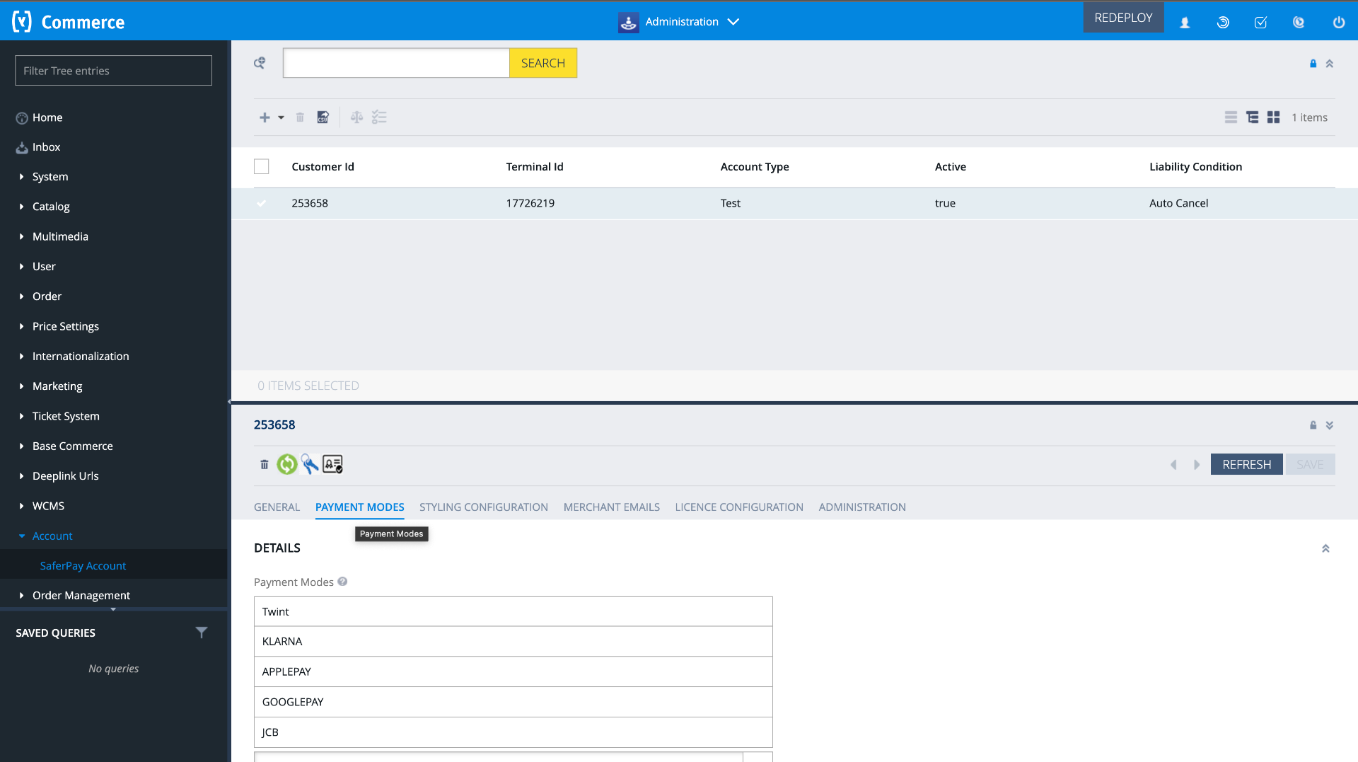 Saferpay Payment Solution for SAP Commerce Cloud