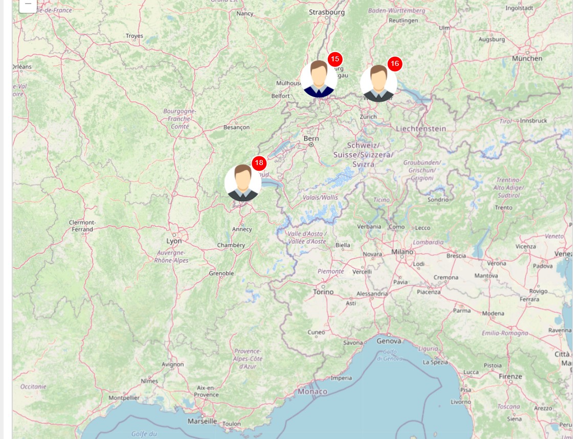 WP OpenStreetMap Cluster