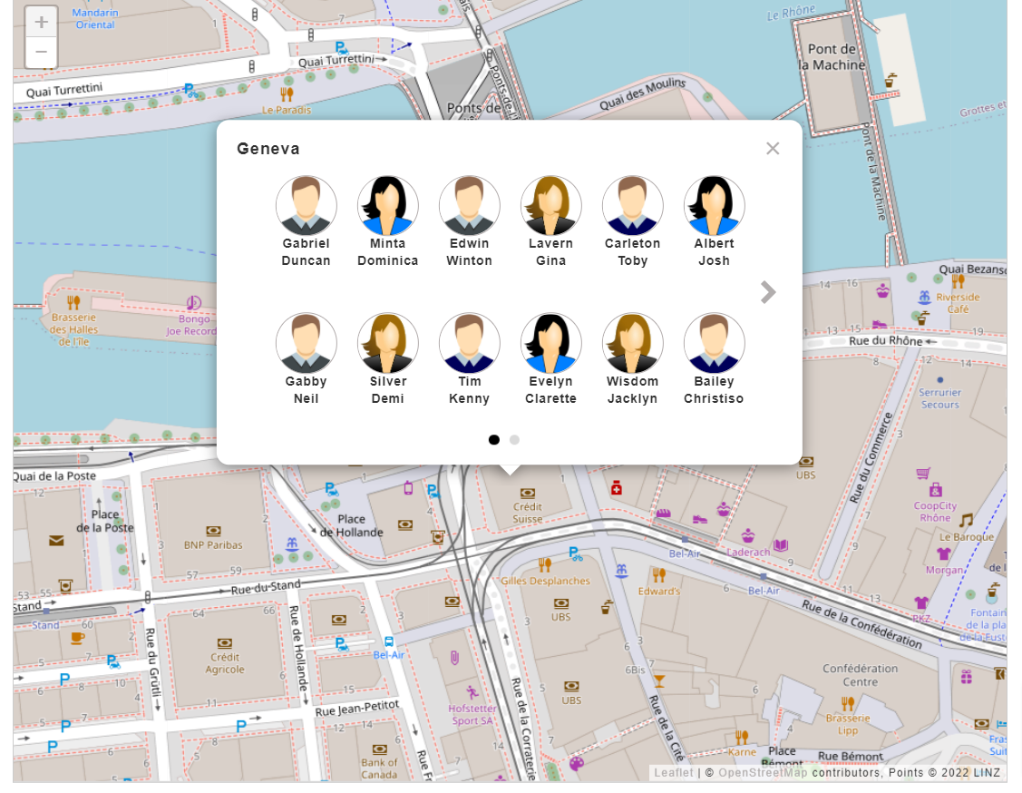 WP OpenStreetMap Cluster