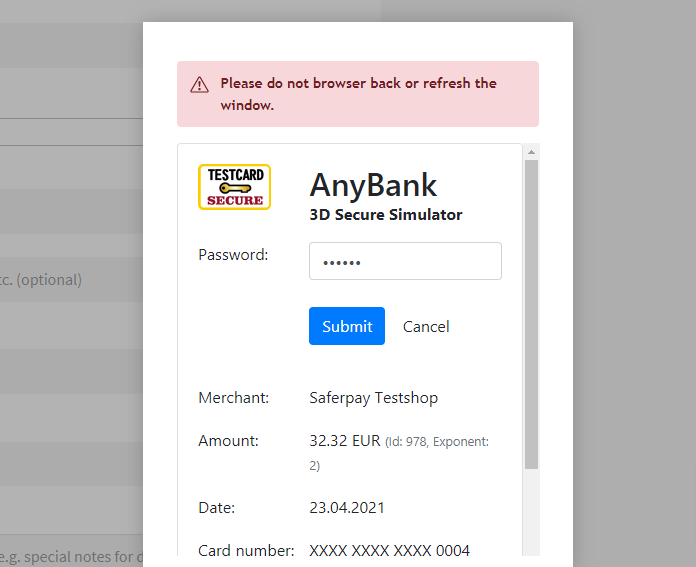 WordPress Saferpay Woocommerce Gateway