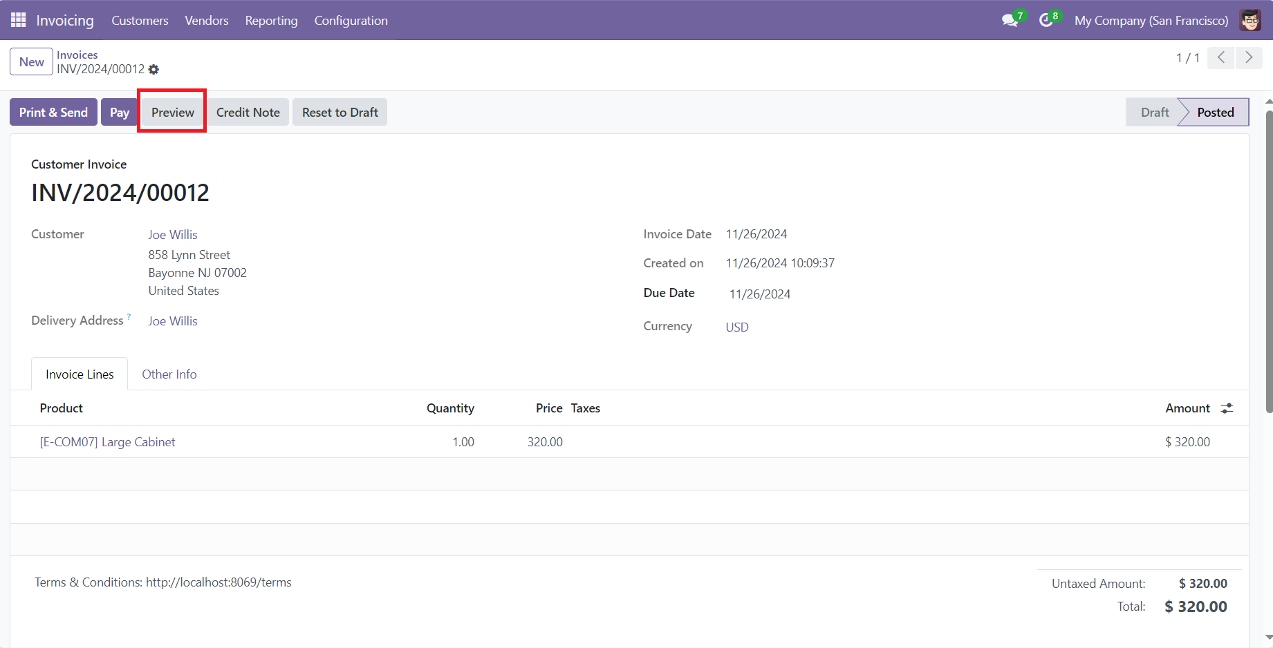 Odoo wallee Payment Provider