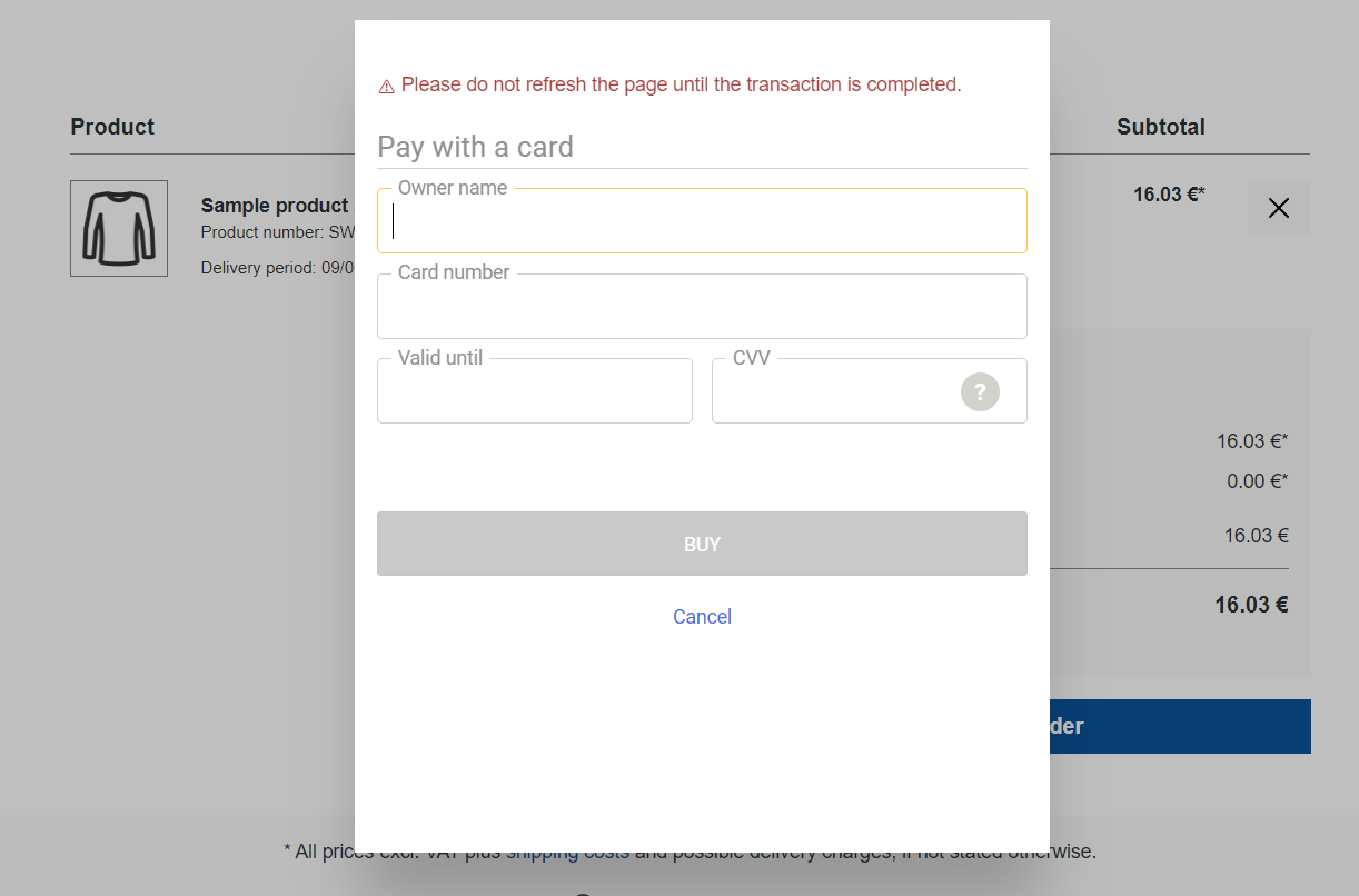 Saferpay Extension for Shopware 6