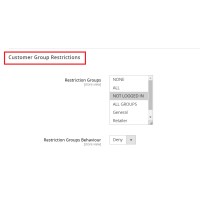 Catalog Restriction based on Customer Group Extension  for Magento 2