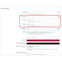 Magento 2 Wartungsmeldung Banner