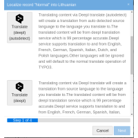 Typo3 Deepl Translate