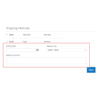 Magento 2 Lieferdatum und Uhrzeit Selektor Extension