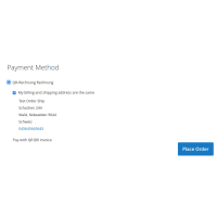 Magento 2 QR-Rechnung Schweiz