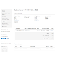 Abo-Zahlungen mit wallee für Magento 2