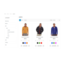 multilingual magento2 ecommerce store listing page