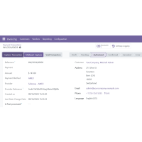 Odoo Saferpay Payment Provider Plugin