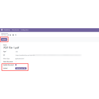 Odoo - OneDrive Integration