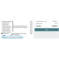 OXID eShop Saferpay Payment Plugin