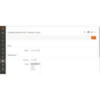 Shipping Methods By Customer Group Extension for Magento 2