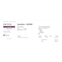 Odoo wallee Payment Provider