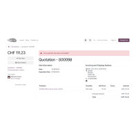 Odoo wallee Payment Provider